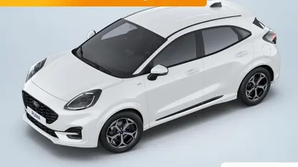 Wit Nieuw 2025 Ford Puma ST-Line SUV | € 32.435 (Eerlijke prijs)
