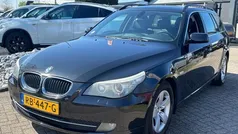 Zwart Gebruikt 2008 BMW 520 Stationwagen | € 4.950 (Eerlijke prijs)