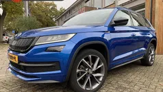 Blauw Gebruikt 2021 Skoda Kodiaq SportLine SUV | € 34.500 (Goede deal)