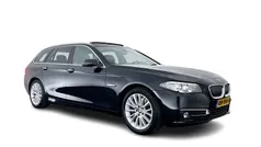 Black saphire metallic Gebruikt 2015 BMW 530 Comfort Edition Stationwagen | € 13.945 (Goede deal)