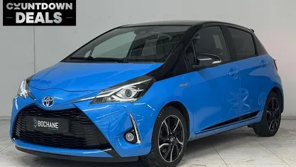 Blauw Gebruikt 2018 Toyota Yaris Hybrid Plus Hatchback | € 14.740 (Eerlijke prijs)