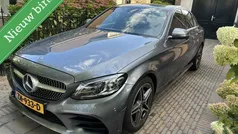 Grijs, metallic lak Gebruikt 2019 Mercedes C180 AMG Sedan | € 28.450 (Eerlijke prijs)