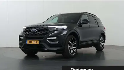 Zwart Occasion 2021 Ford Explorer ST-Line SUV | € 42.935 (Eerlijke prijs)