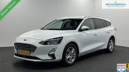 Wit Occasion 2020 Ford Focus Business Edition Stationwagen | € 12.000 (Super prijs)