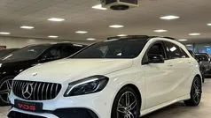 Wit Gebruikt 2017 Mercedes A180 AMG line Hatchback | € 16.900 (Eerlijke prijs)