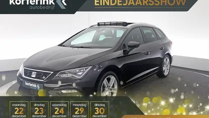 Zwart Gebruikt 2017 Seat Leon ST FR Stationwagen | € 15.950 (Eerlijke prijs)