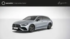 Zwart, metallic lak Nieuw 2025 Mercedes CLA180 Shooting Brake AMG line Stationwagen | € 52.997 (Eerlijke prijs)