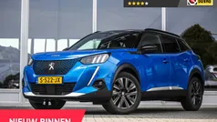 Blauw Gebruikt 2021 Peugeot e-2008 GTi SUV | € 21.845 (Eerlijke prijs)