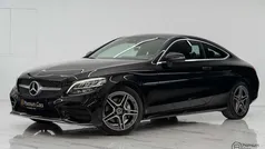 Zwart Gebruikt 2019 Mercedes C180 AMG Coupé | € 26.900 (Goede deal)