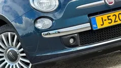 Blauw Gebruikt 2015 Fiat 500C Lounge Cabriolet | € 7.425 (Super prijs)