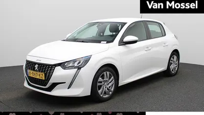 Wit Occasion 2021 Peugeot 208 Active Hatchback | € 12.440 (Eerlijke prijs)