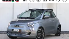 Grijs Gebruikt 2021 Fiat 500e La Prima Cabriolet | € 24.900 (Eerlijke prijs)