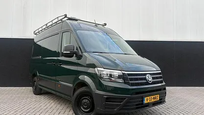 Groen (metallic) Occasion 2018 VW Crafter Highline Van | € 23.450 (Eerlijke prijs)