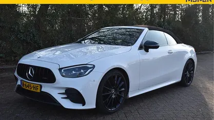 Occasion Mercedes E200 AMG line 2021 Wit Cabriolet