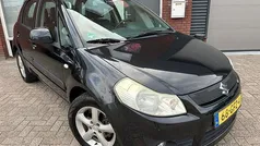 Zwart Gebruikt 2008 Suzuki SX4 Exclusive MPV | € 4.999 (Eerlijke prijs)