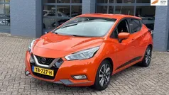 Oranje Gebruikt 2018 Nissan Micra N-Connecta Hatchback | € 7.999 (Goede deal)