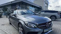 Grijs Gebruikt 2018 Mercedes C180 AMG line Cabriolet | € 30.950 (Eerlijke prijs)