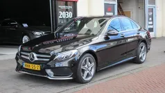 Zwart Gebruikt 2018 Mercedes C200 AMG Sedan | € 24.950 (Eerlijke prijs)