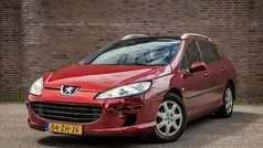 Rood Gebruikt 2008 Peugeot 407 GTi Stationwagen | € 990 (Super prijs)