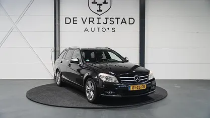 Zwart Gebruikt 2008 Mercedes C280 Avantgarde Stationwagen | € 4.750 (Super prijs)
