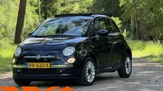 Zwart, metallic lak Gebruikt 2014 Fiat 500 Lounge Cabriolet | € 7.995 (Eerlijke prijs)