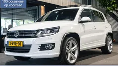 Wit, metallic lak Gebruikt 2014 VW Tiguan R-line Edition SUV | € 15.990 (Eerlijke prijs)