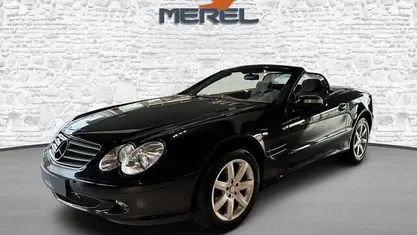 Zwart Occasion 2003 Mercedes SL350 Cabriolet | € 18.950 (Eerlijke prijs)