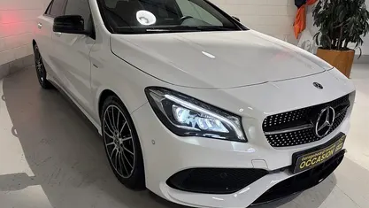 Occasion Mercedes CLA250 AMG line 211 PK (155 kW) 2018 Wit Sedan