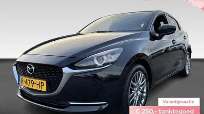 Zwart Occasion 2022 Mazda 2 Luxury Hatchback | € 17.490 (Eerlijke prijs)
