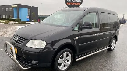 Zwart Occasion 2008 VW Caddy Maxi Comfortline MPV | € 5.950 (Goede deal)