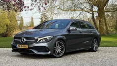 Grijs, metallic lak Gebruikt 2017 Mercedes CLA180 AMG line Sedan | € 16.950 (Eerlijke prijs)