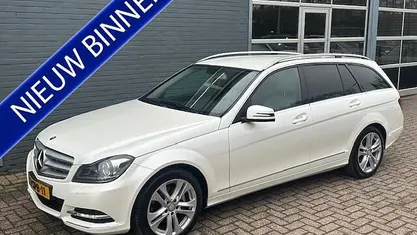 Occasion Mercedes C180 Ambition 120 PK (88 kW) 2013 Wit Stationwagen
