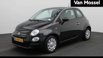 Zwart Gebruikt 2019 Fiat 500 Young Hatchback | € 10.900 (Eerlijke prijs)