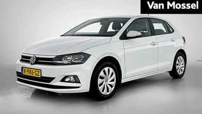 Wit Occasion 2021 VW Polo Comfortline Hatchback | € 14.900 (Eerlijke prijs)