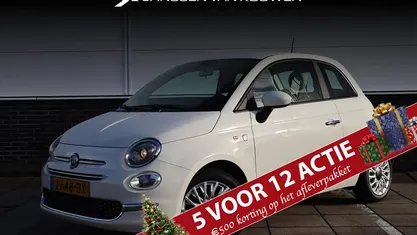 Wit Gebruikt 2020 Fiat 500 Lounge Hatchback | € 11.885 (Eerlijke prijs)