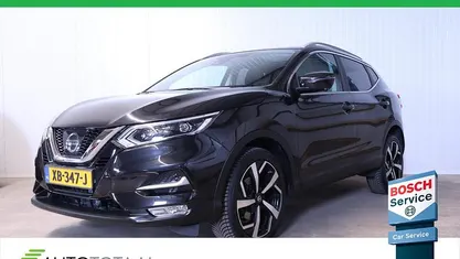 Zwart, metallic lak Gebruikt 2018 Nissan Qashqai Tekna SUV | € 19.900 (Eerlijke prijs)