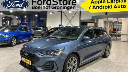Blauw Gebruikt 2022 Ford Focus ST-Line Stationwagen | € 19.485 (Eerlijke prijs)
