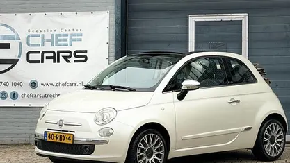 Creme Gebruikt 2011 Fiat 500C Lounge Cabriolet | € 6.195 (Eerlijke prijs)