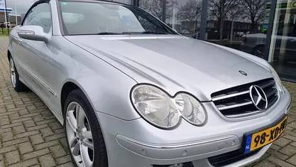 Grijs (metallic) Occasion 2007 Mercedes 200 Avantgarde Cabriolet | € 9.999 (Eerlijke prijs)