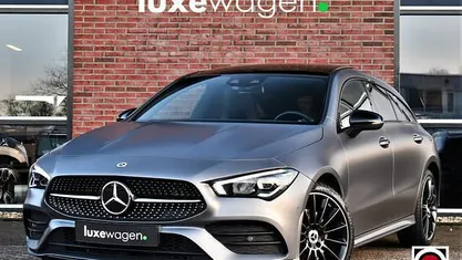 Grijs Occasion 2021 Mercedes CLA250 Shooting Brake AMG Stationwagen | € 27.900 (Eerlijke prijs)