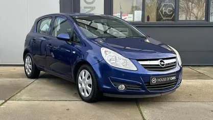 Blauw Gebruikt 2009 Opel Corsa Cosmo Hatchback | € 3.950 (Super prijs)