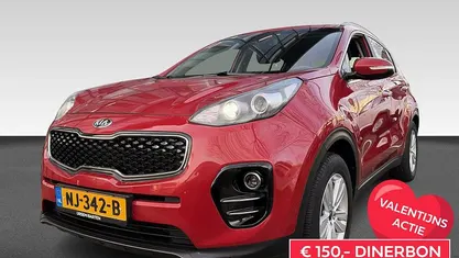 Rood Occasion 2017 Kia Sportage SUV | € 12.730 (Goede deal)
