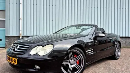 Zwart Gebruikt 2004 Mercedes SL350 Cabriolet | € 16.950 (Goede deal)