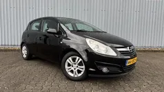 Zwart Gebruikt 2009 Opel Corsa Enjoy Hatchback | € 3.499 (Eerlijke prijs)