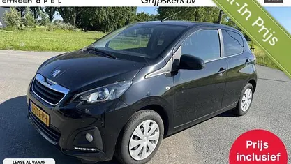 Zwart Occasion 2021 Peugeot 108 Active Hatchback | € 9.450 (Eerlijke prijs)