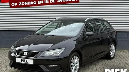 Zwart Gebruikt 2017 Seat Leon ST Business Stationwagen | € 8.999 (Super prijs)