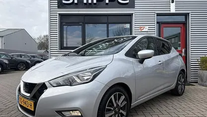 Occasion Nissan Micra N-Connecta 90 PK (66 kW) 2018 Grijs Hatchback