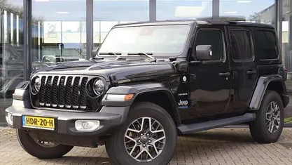 Occasion Jeep Wrangler Sahara 272 PK (200 kW) 2022 Zwart SUV