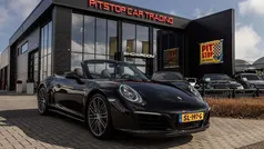 Zwart, metallic lak Gebruikt 2017 Porsche 911 Carrera 4S Cabriolet Chrono Cabriolet | € 112.991 (Super prijs)