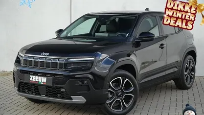 Zwart Nieuw 2025 Jeep Avenger Summit SUV | € 38.450 (Eerlijke prijs)